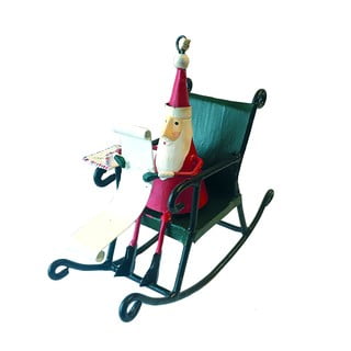 Kalėdinė pakabinama dekoracija G-Bork Santa in Rocking Chair