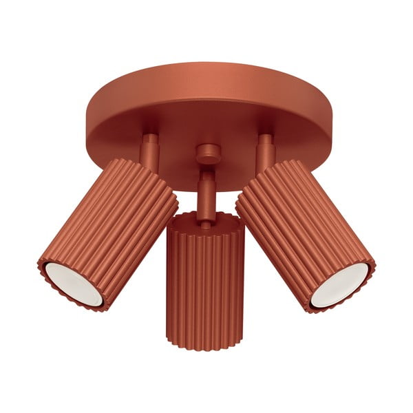 Raudonos plytų spalvos taškinis šviestuvas Gleam – Sollux