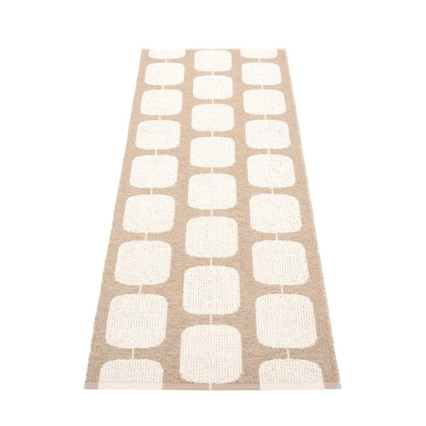 Smėlio spalvos/kreminės spalvos lauko kilimas 70x200 cm Sten Light Nougat – Pappelina