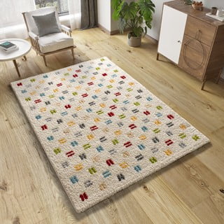 Kreminės spalvos kilimas 133x190 cm Bremen – Universal