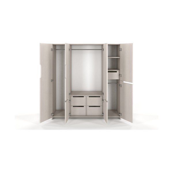 Baltos pušies spinta Skandica Bergman, 170 x 180 cm-image-1