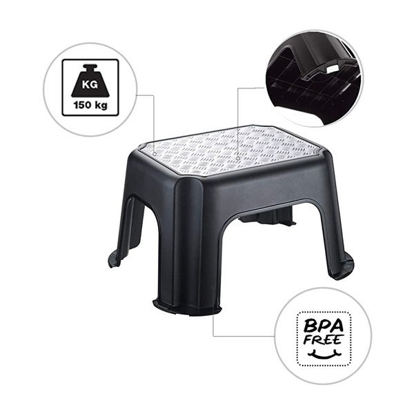 Juoda taburetė Paso - Rotho-image-3