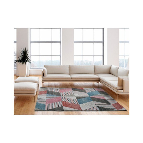 Kilimas, tinkamas naudoti lauke Universal Fusion Rosso, 140 x 200 cm-image-1