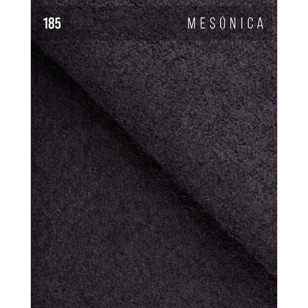 Krėslas juodos spalvos iš boucle Moilo – MESONICA-image-4