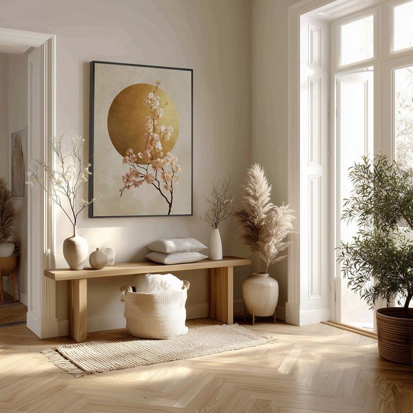 Spausdintas paveikslas su rėmeliu 60x80 cm Cherry Blossoms – Styler-image-2
