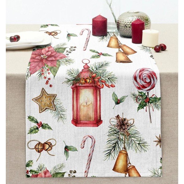 Stalo takelis su Kalėdų motyvu 45x140 cm Merry Christmas – Mila Home-image-1