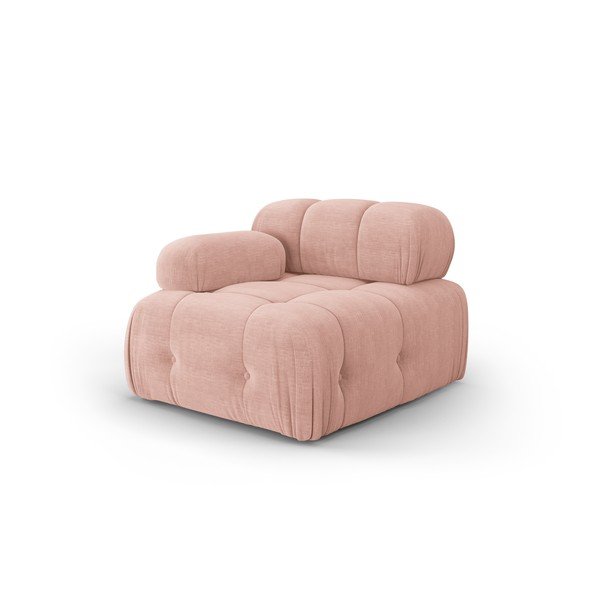 Modulinė sofa šviesiai rožinės spalvos Ferento – Cosmopolitan Design-image-2