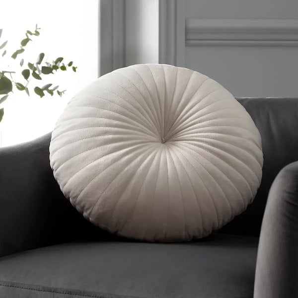 Iš velveto dekoratyvinė pagalvėlė ø 40 cm Round Soft Touch – Catherine Lansfield-image-1