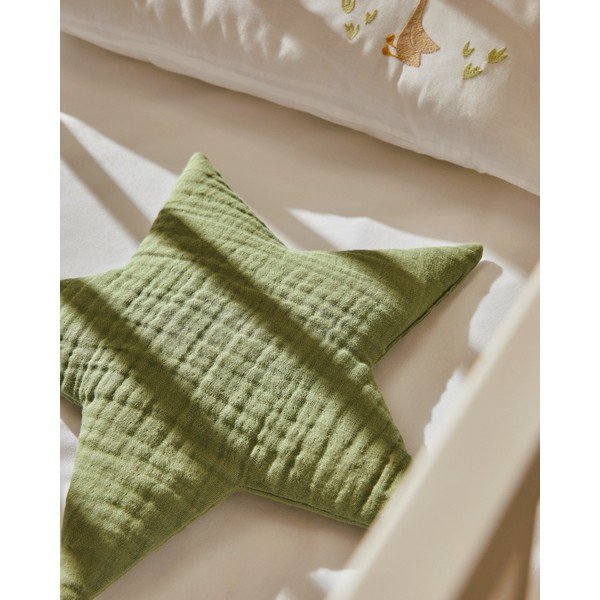 Iš muslino vaikiška pagalvė 30x30 cm Laily – Kave Home-image-2