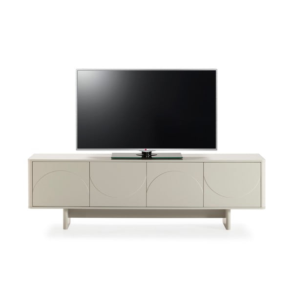 Kreminės spalvos TV spintelė 180x55x40 cm Solei – MOME-image-4