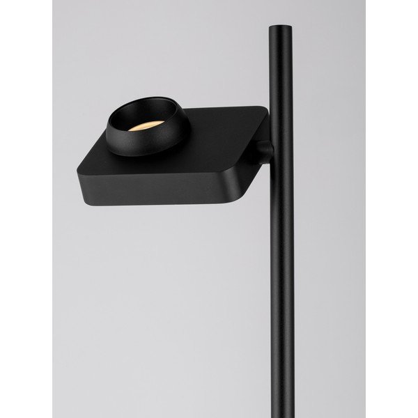 Juodos spalvos iš aliuminio pastatomas šviestuvas LED su sulankstoma konstrukcija/su pritemdymo funkcija (aukštis 131 cm) Kedros – Nova Luce-image-3