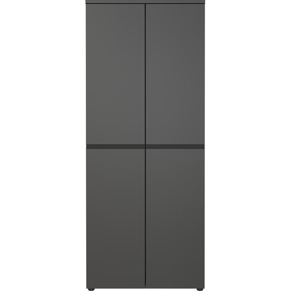 Drabužių spinta antracito spalvos 81x197 cm Bedano – Germania