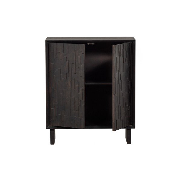Spintelė iš mango masyvo tamsiai rudos spalvos 80x95 cm Til – Basiclabel -image-3