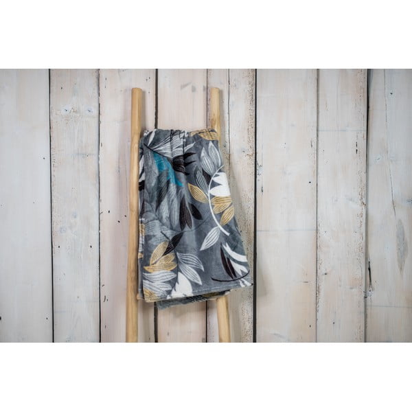 Mikropliušo antklodė 200x150 cm Silver Leafs - My House