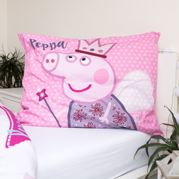 Vaikiška medvilninė patalynė Jerry Fabrics Peppa Pig, 140 x 200 cm-image-3