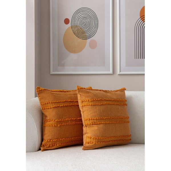 Dekoratyviniai pagalvių užvalkalai 2 vnt. 43x43 cm Tuffet – Mioli Decor-image-3