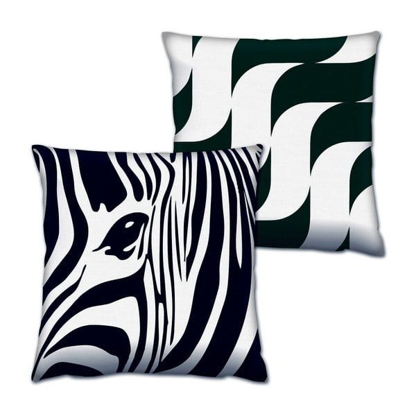 2 pagalvių rinkinys "Zebra", 43 x 43 cm