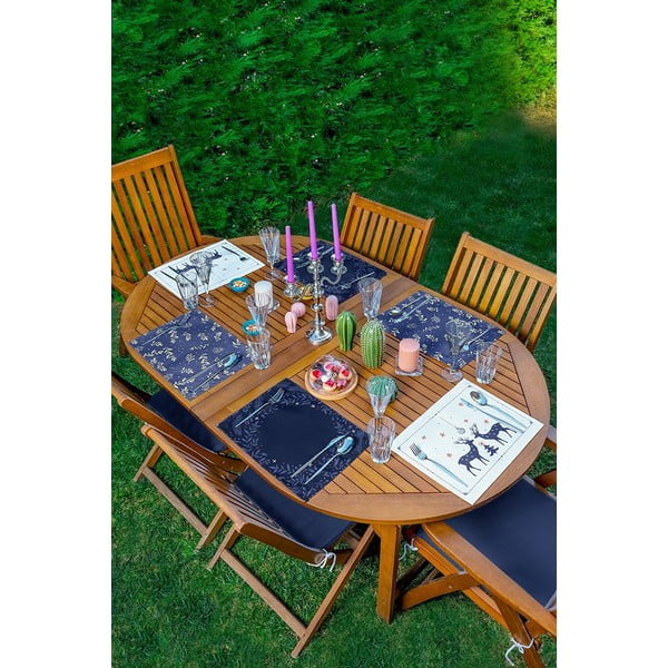 Kalėdiniai medžiaginiai padėkliukai 6 vnt. 35x45 cm Six Ame Servis - Mila Home-image-1