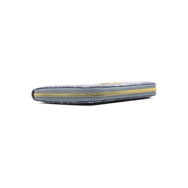 Mėlyna odinė moteriška piniginė Alviero Martini Denim-image-1
