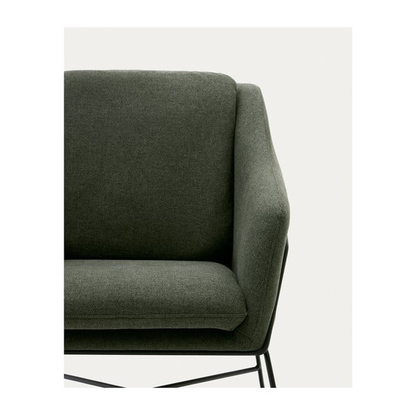 Krėslas žalios spalvos Brida – Kave Home-image-1