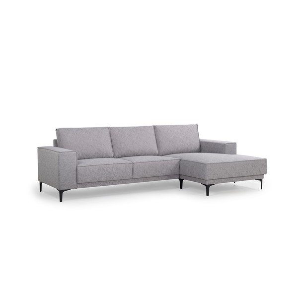 Kampinė sofa šviesiai pilkos spalvos (su dešiniuoju kampu) Copenhagen – Scandic-image-2