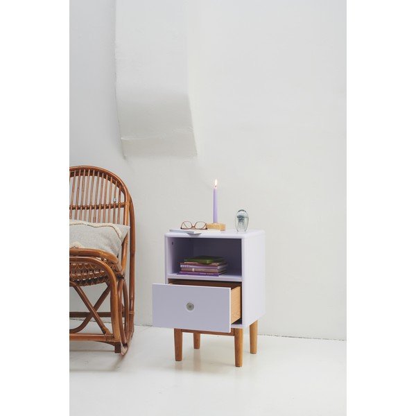 Naktinis staliukas violetinės spalvos Color Box – Tom Tailor-image-2
