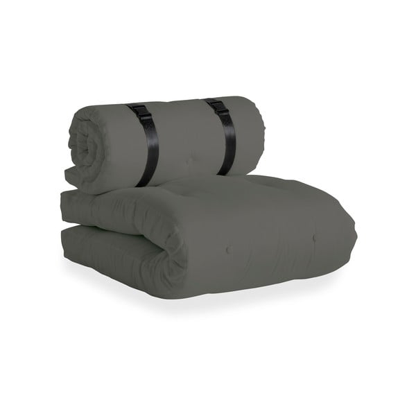 Tamsiai pilka lauko-sofa/kėdė Karup Design OUT™ Buckle Up