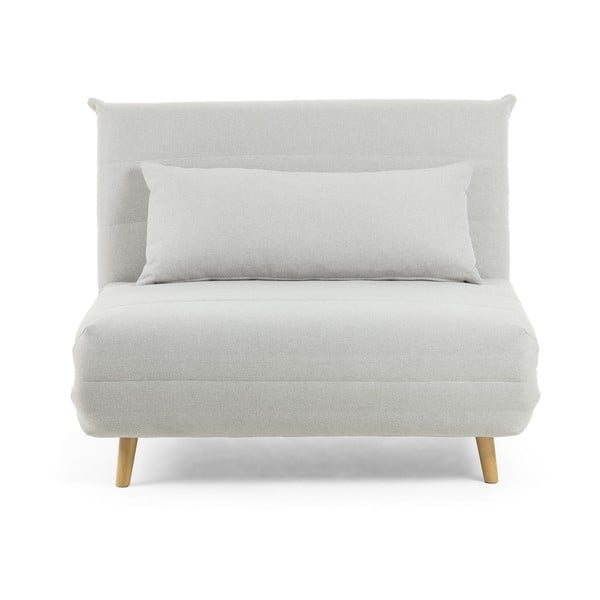Šviesiai pilka sofa-lova Kave Home Ambito