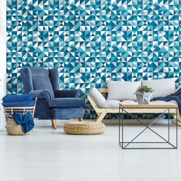 Sienų lipdukas Ambiance Wall Decal Skandinavijos Bergen, 40 x 40 cm-image-1