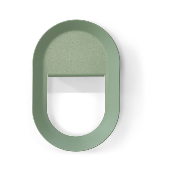 Sieninis pilkai žalios spalvos iš plieno kablys Coucou – Spinder Design-image-4