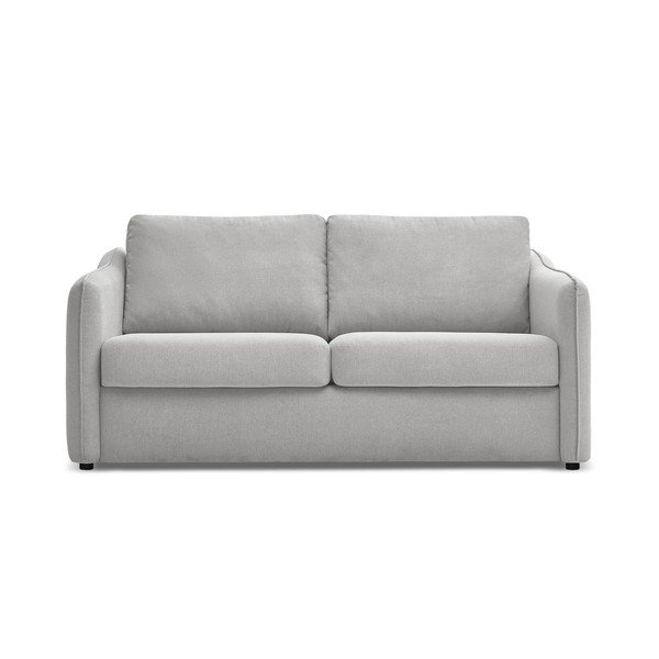Šviesiai pilkos spalvos sofa miegojimui/sulankstoma 178 cm Lenny – Bobochic Paris