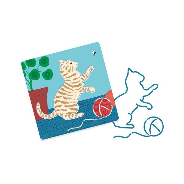5 Djeco gyvūnų trafaretų rinkinys-image-1