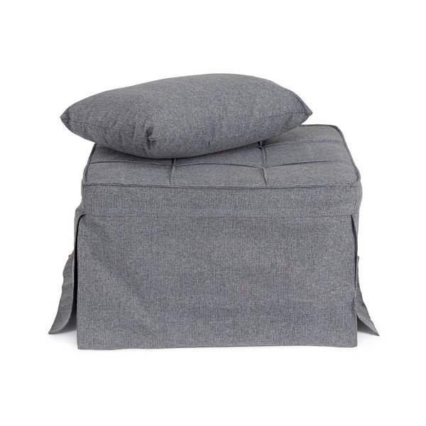 Pilkos spalvos pufas Barney – Yes Everyday-image-3