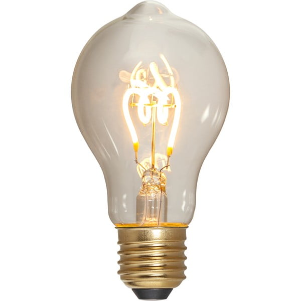 Šilta LED/su kaitinimo siūleliu lemputė 4 W su pritemdymo funkcija E27, Spiral Filament – Star Trading