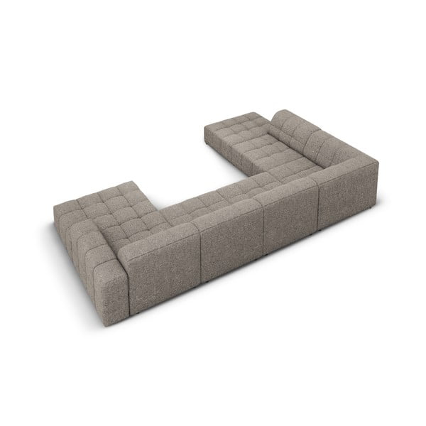 Kampinė sofa tamsiai pilkos spalvos (su kairiuoju kampu/„U“ formos) Chicago – Cosmopolitan Design-image-4