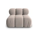 (modulinė) modulinė sofa smėlio spalvos iš velveto Bellis – Micadoni Home