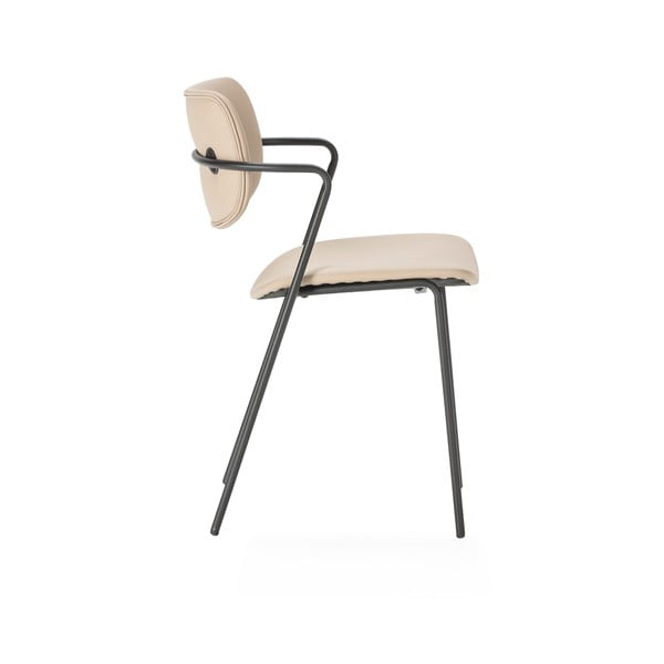 Valgomojo kėdės smėlio spalvos 2 vnt. Maika – Marckeric-image-3