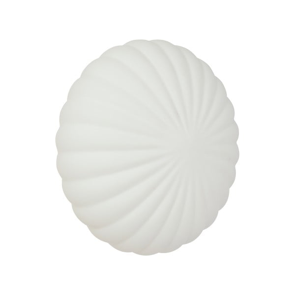 Sieninė lempa baltos spalvos Kumu – Hübsch-image-1