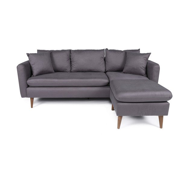 Sofa pilkos spalvos 215 cm Sofia – Balcab Home