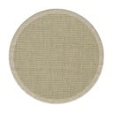 Khaki spalvos apvalios formos lauko ir vidaus kilimas ø 160 cm Giza 1410 – Ayyildiz Carpets