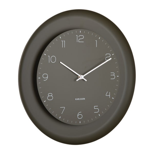 Sieninis laikrodis ø 38 cm  Dual Disc – Karlsson-image-2