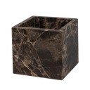 Iš marmuro vonios organizatorius tamsiai rudos spalvos vatos diskeliams Marble – Mette Ditmer Denmark