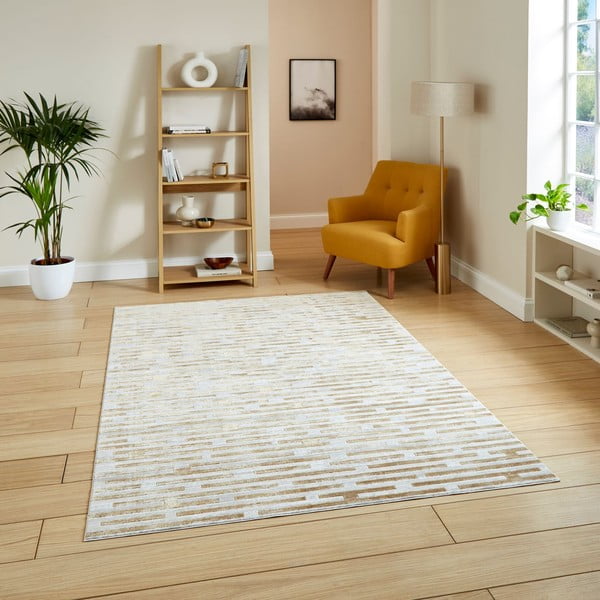 Smėlio spalvos kilimas 160x230 cm Mirage Beige – Think Rugs-image-1