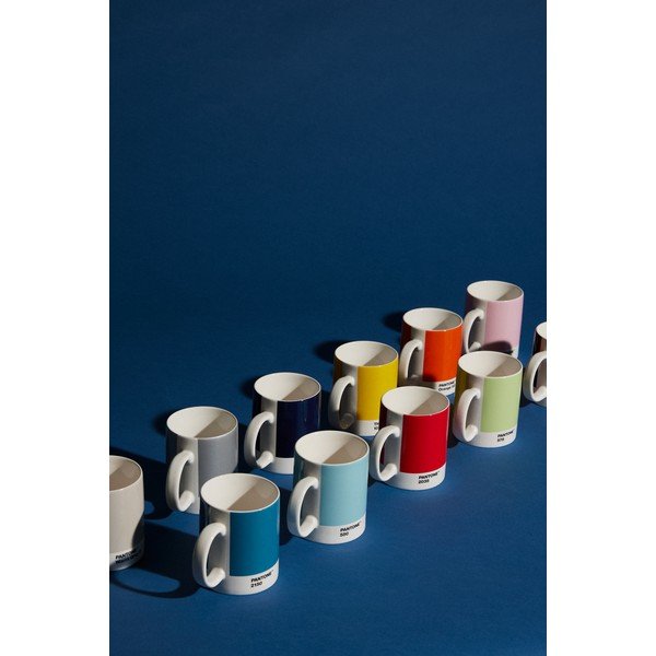 Raudonos spalvos iš porceliano puodelis 375 ml Red 2035 – Pantone-image-1