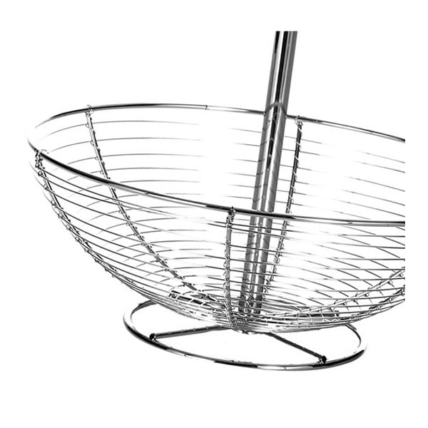 Dviejų pakopų metalinis stovas Casa Selección Baker, aukštis 41 cm-image-1