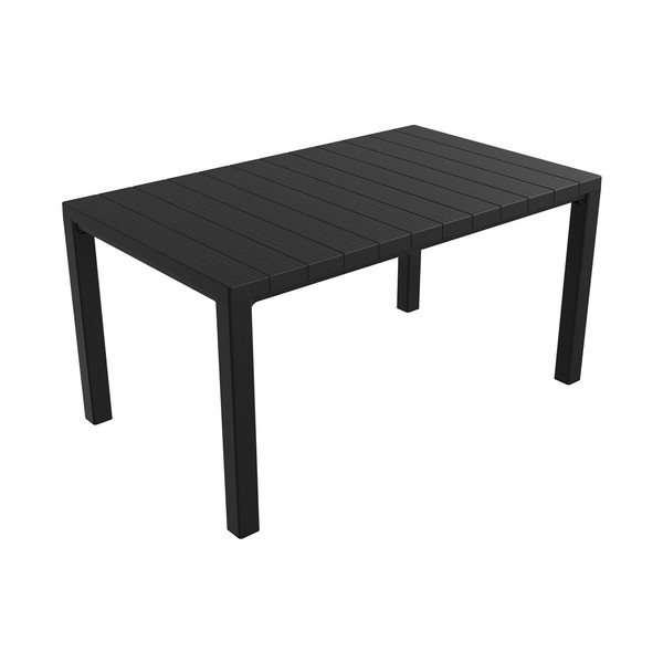 Iš plastiko sodo valgomojo stalas 88x147 cm Davide – Toomax