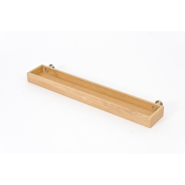 Sieninė vonios lentyna iš ąžuolo medienos Wireworks Yoku-image-2