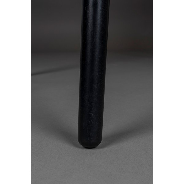 Apvalios formos valgomojo stalas su riešutmedžio dekoro stalviršiu ø 120 cm Clover – Dutchbone-image-3