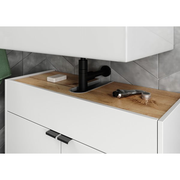 Vonios baldų komplektas baltos spalvos Forano – Germania-image-1