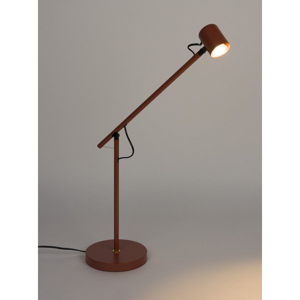 Raudonos spalvos iš metalo stalinis šviestuvas (aukštis 45,5 cm) Aero – White Label-image-1